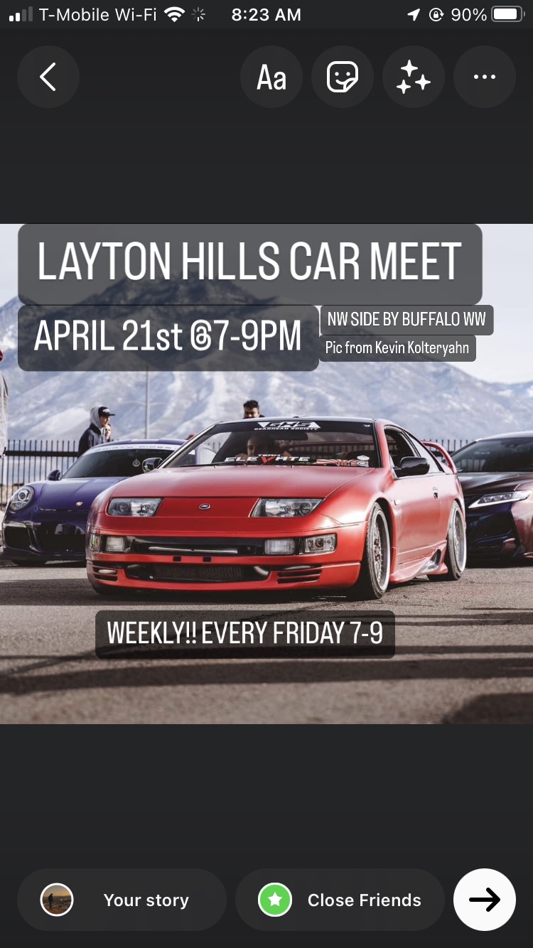 LAYTON HILLS CAR MEET