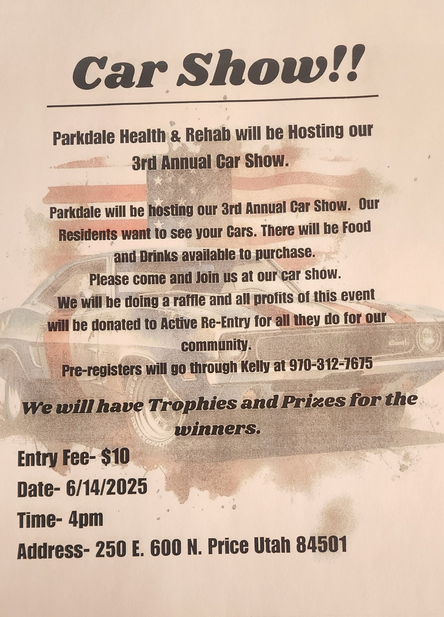 Parkdale Health and Rehab Car Show