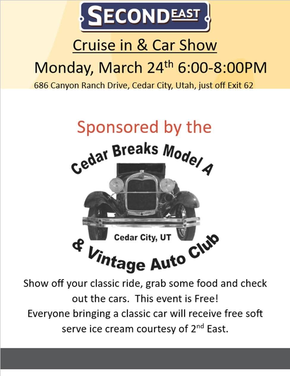 Second East Cruise-In and Car Show