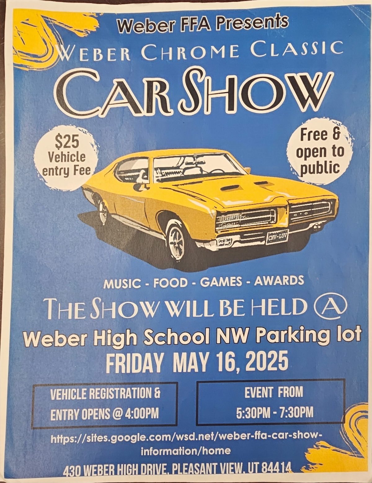 Weber Chrome Classic Car Show